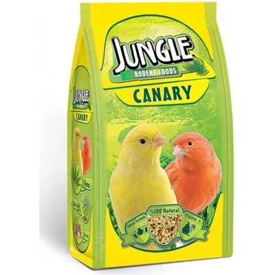 Jungle Natural Canary Food - пълноценна храна за канарчета, 400 гр - Турция JNG-005
