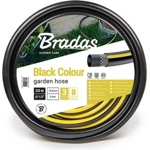 Bradas 20 м 1/2'' градински маркуч Bradas от серия Black Colour