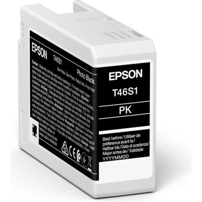 Epson T46S1 C13T46S100 снимка черен (photo black) оригинална касета (C13T46S100)