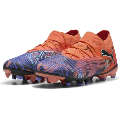 PUMA Футболни бутонки Puma Future 8 Match Firm Ground Football Boots - Orange/Black