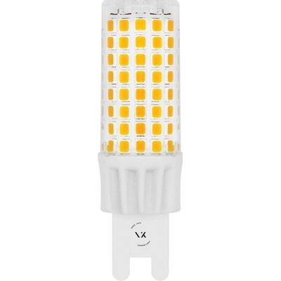 VKLED 03045-674685 LED bodová žiarovka G9 8 W číra Farba svetla K : 3000