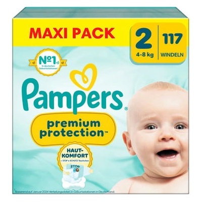 Pampers Premium Protection 2 117 ks