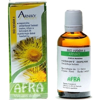 Afra Arnika horská Bio tinktúra 50 ml