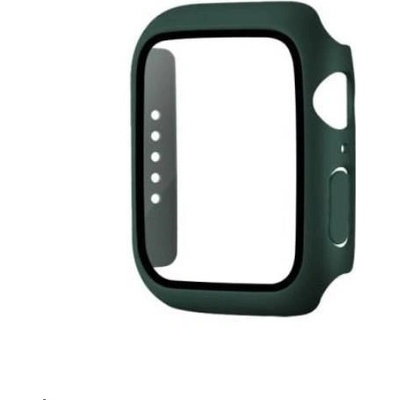 Coteetci polykarbonátové pouzdro s ochranou displeje pro Apple Watch 45 mm zelená 25003-GR