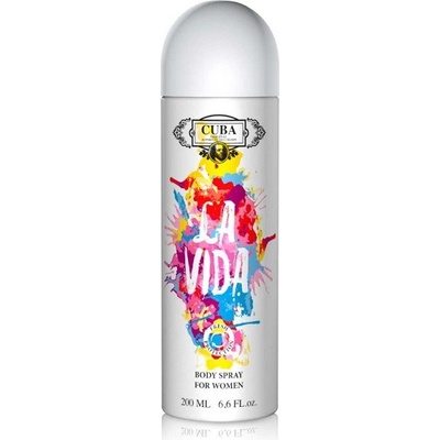 Cuba Women La Vida deospray 200 ml