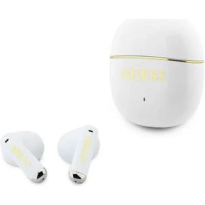 GUESS Gold Line Glossy Classic Logo white (GUTWSG3HGECH)