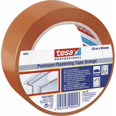 Tesa tape 4843 Páska stavebná PVC na omietky 50 mm x 33 m