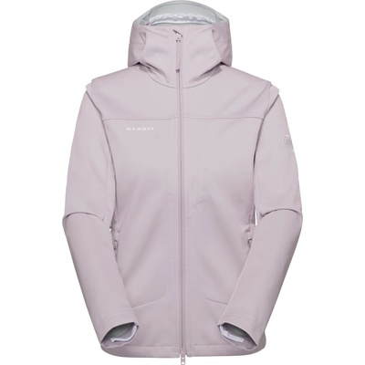 Mammut Дамско софтшел яке Mammut Women's Ultimate VIII Softshell Hooded Jacket Softshell jacket - Alpine Calamint - размер XS (103-2752-0311)