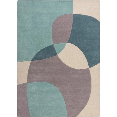 Flair Rugs Glow Modro béžový