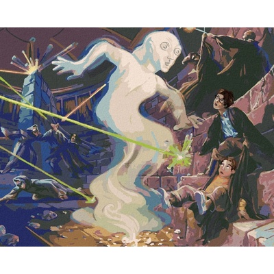 Zuty Ministerstvo kouzel harry potter 40 x 50 cm vypnuté plátno na rám 8596530132738