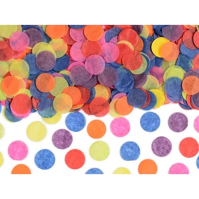 Konfety - papierové kolieska mix 3g