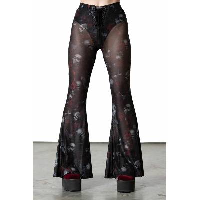 дамски панталони KILLSTAR - Spiral Mesh Bell - Черен - KSRA005504