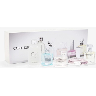 Calvin Klein EDP Eternity 5 ml + EDP Euphoria 4 ml + EDP Women 5 ml + EDP Air 5 ml + EDT CK One 10 ml darčeková sada