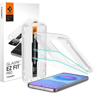 Spigen Стъклен Протектор за Samsung A57, Spigen EZ Fit Pro Glass tR 2бр. , Прозрачен (AGL11397)
