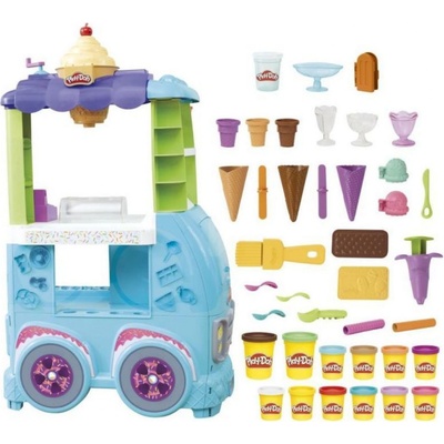 Play-Doh Zmrzlinářský vozík, Hasbro F
