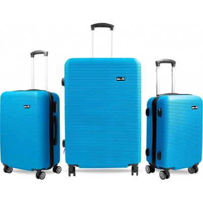 Aga Travel Sada cestovných kufrov MR4651 Svetlo modrá