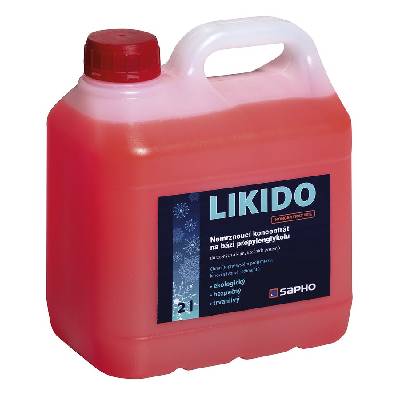 Sapho LIKIDO nemrznoucí teplonosná směs do otopných těles, 2 l - LIKIDO