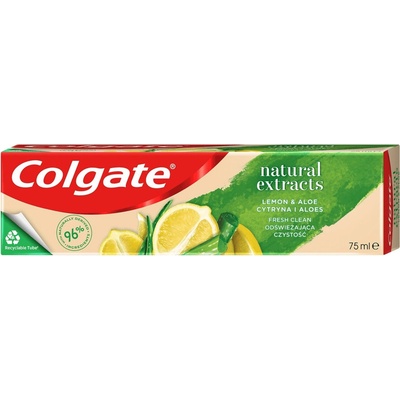 Colgate Naturals Lemon & Aloe 75 ml - Heureka.cz