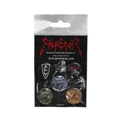 Sada Placek Emperor Button Badge set