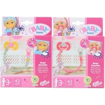 Zapf Creation BABY born Čarovný cumlík so sponkou, 2 druhy