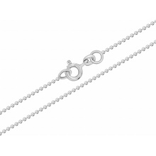 Brilio Silver Strieborná guličková retiazka CN001W