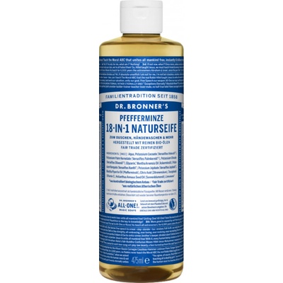 Dr. Bronner's prírodné mätové mydlo 475 ml