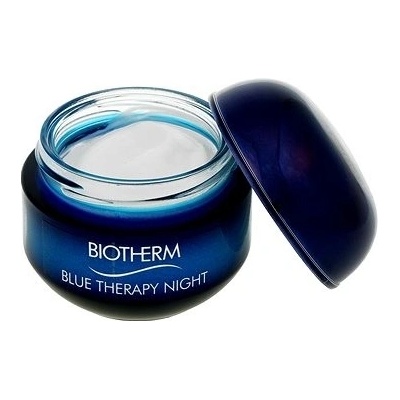 Biotherm Blue Therapy nočný protivráskový krém pre všetky typy pleti (Visible Signs of Aging Repair) 50 ml
