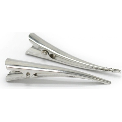Stříbrné sponky pinetky do vlasů 2 ks – Zboží Mobilmania