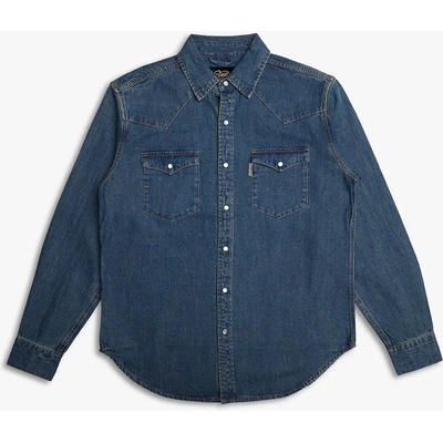 Deus Ex Machina Harrier Denim shirt bleach wash