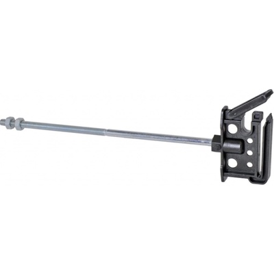 VNT electronics s.r.o. Plochý izolátor pro předsazené ohrady s podpěrou a vrutem, délka 20 cm, závit M6 - 10 ks
