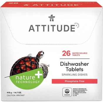 Attitude tablety do umývačky bez fosfátov 26 dávok