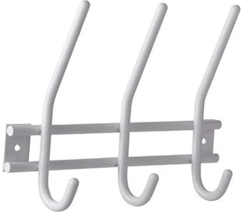 Walteco 8057 3 háčky bílý