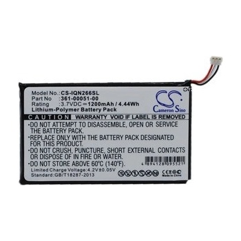 Baterie pro Garmin Nüvi 2660 Li-pol 3,7V 1200mAh
