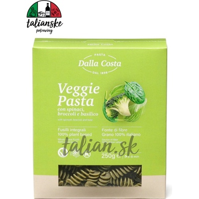Dalla Costa Fusilli celozrnné Veggie Pasta 250 g