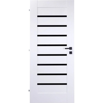 Naturel Interiérové dvere Zaria ľavé 80 cm biele ZARIACPLB80L