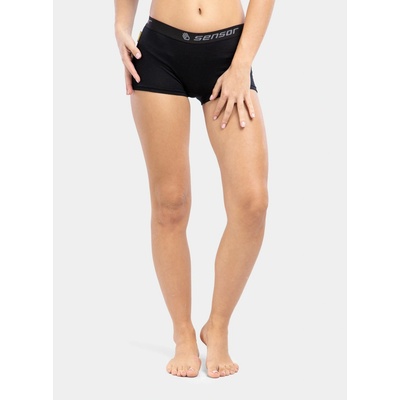 Sensor Dámske boxerky Merino Active Panties Boyshort black