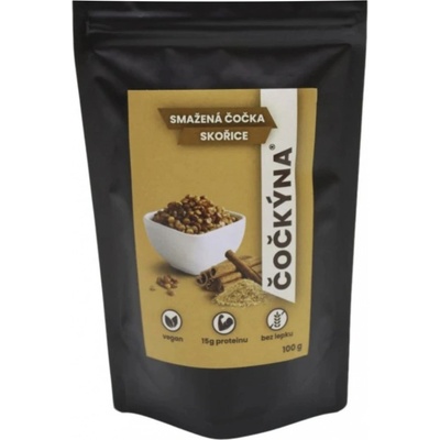 ČOČKÝNA Smažená sladká čočka Skořice 100 g