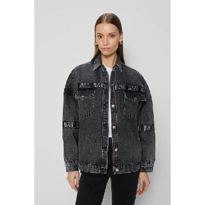 BIZUU Дънково яке от памук Bizuu PASSA (PASSA.CZARNY.SS25)