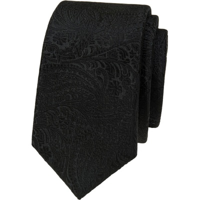 Avantgard Kravata Slim Lux 571-22615 černá