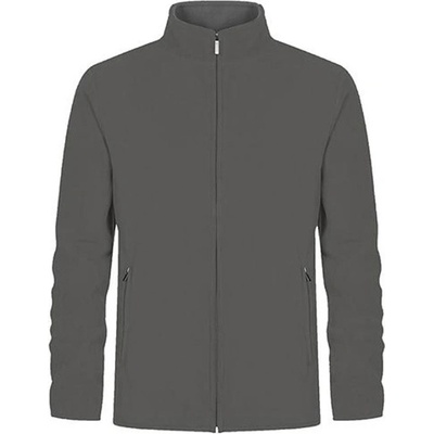 Promodoro dvojitá fleecová mikina E7961 Steel Gray