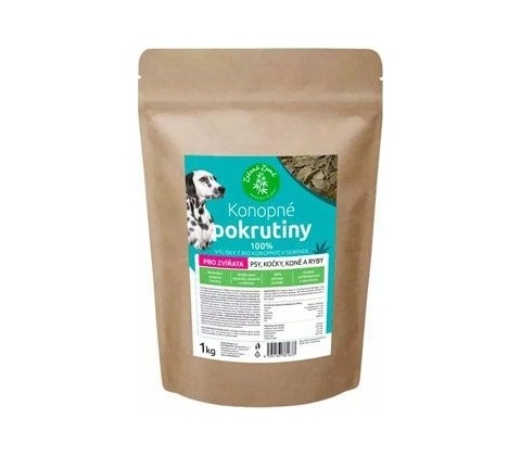 Konopné otruby 1 kg