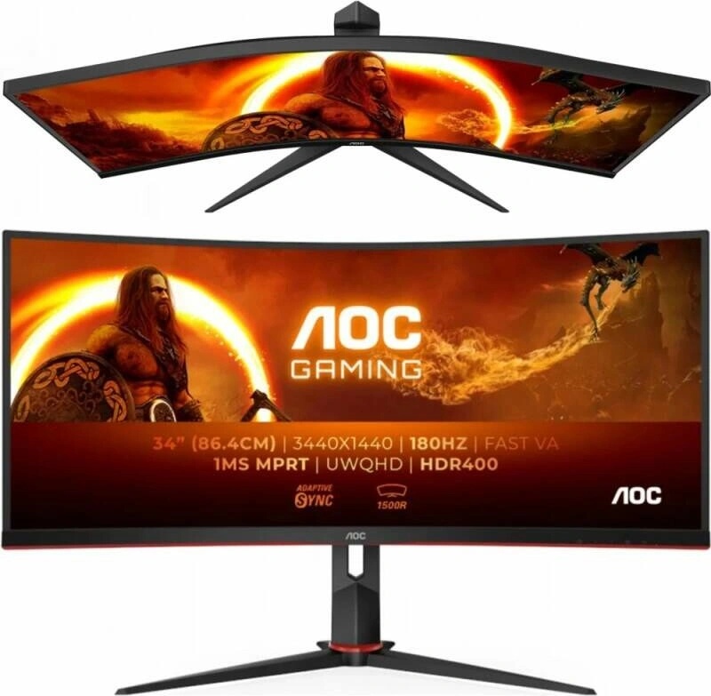 AOC Gaming CU34G2XP/BK