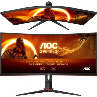 AOC Gaming CU34G2XP/BK – Hledejceny.cz