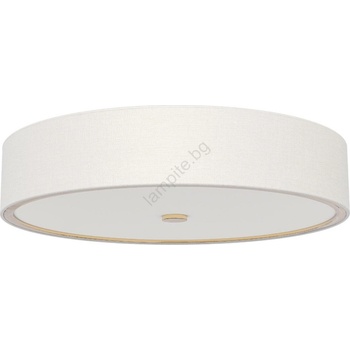 Open Design OR86058 - Таванно осветително тяло ZALINDRO 6xE27/15W/230V Ø74, 5 см бяло/златно (OD0095)