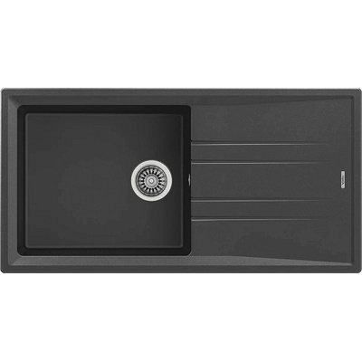 Teka Гранитна мивка, обръщаема, за шкаф 60 см Stone 60 L-TG ТЪМНОСИВА (М.1020.ТС)