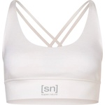 super. natural Дамски спортен сутиен Super. natural Women's All Day Super Top Sports bra - Fresh White - размер XS (114-3790-0111)
