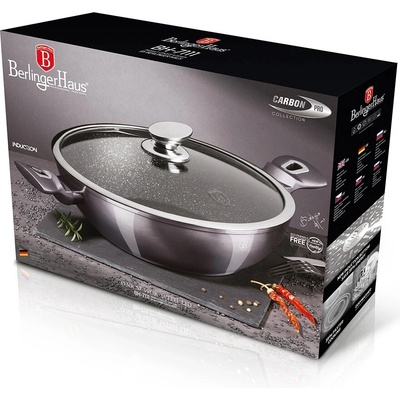BerlingerHaus hluboká s poklicí Carbon PRO Line 30 cm