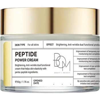 BOM BОМ Крем за лице Peptide Power, 50 g
