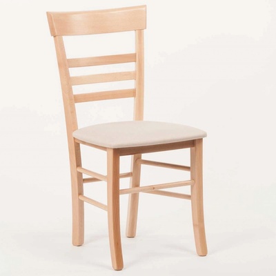 ITTC Stima Siena s čalouněným sedákem Buk / Lux béžová 25