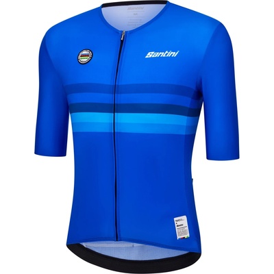 Santini Фланелка с къс ръкав за колоездене Santini UCI World Champion Jersey Cycling jersey - Italy - размер XS (056-3881-0410)